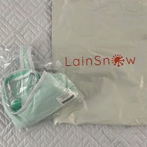 Lainsnow Womens one piece swimsuit. Size M